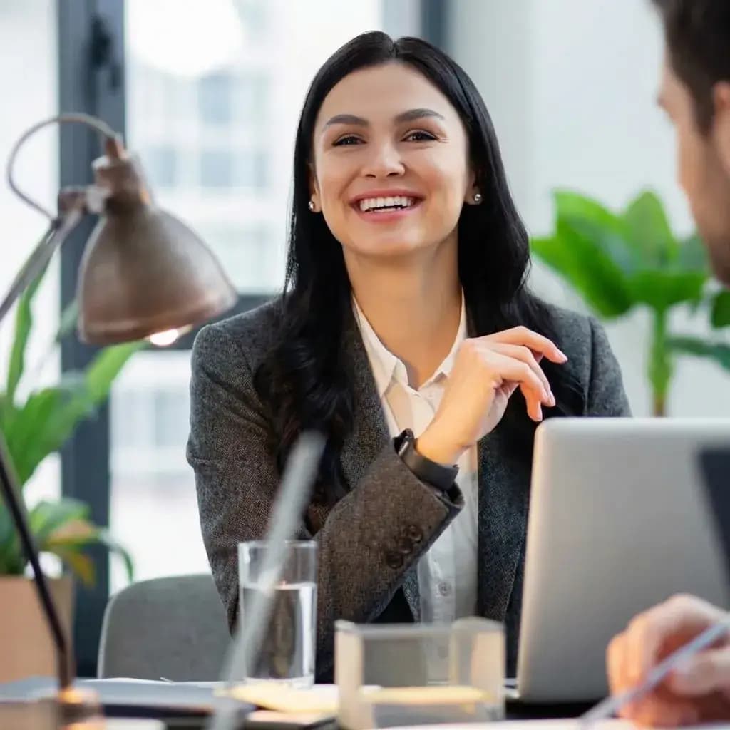 Professional woman building her career with Exibell